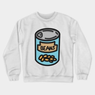 beans (orange) Crewneck Sweatshirt